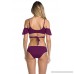 Becca by Rebecca Virtue Women's Color Code Wrap Bikini Top Raisin B074F11FZC